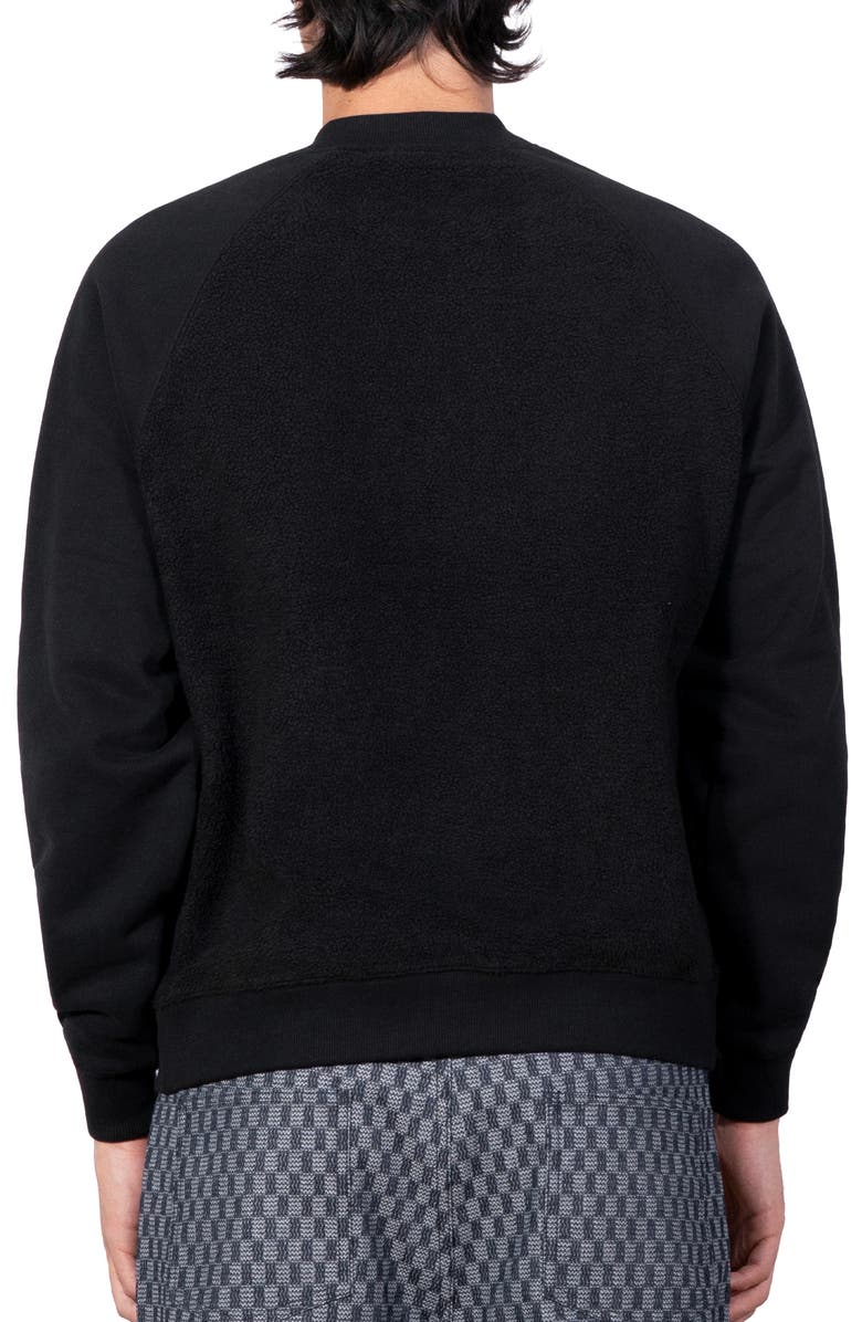 PLEASURES Punk Baby Sweatshirt, Alternate, color, Black