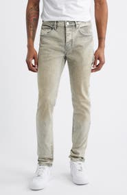 PURPLE BRAND Nitric Dirty Wash Skinny Jeans