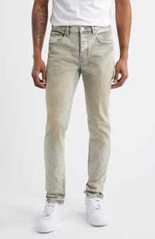 PURPLE BRAND Nitric Dirty Wash Skinny Jeans