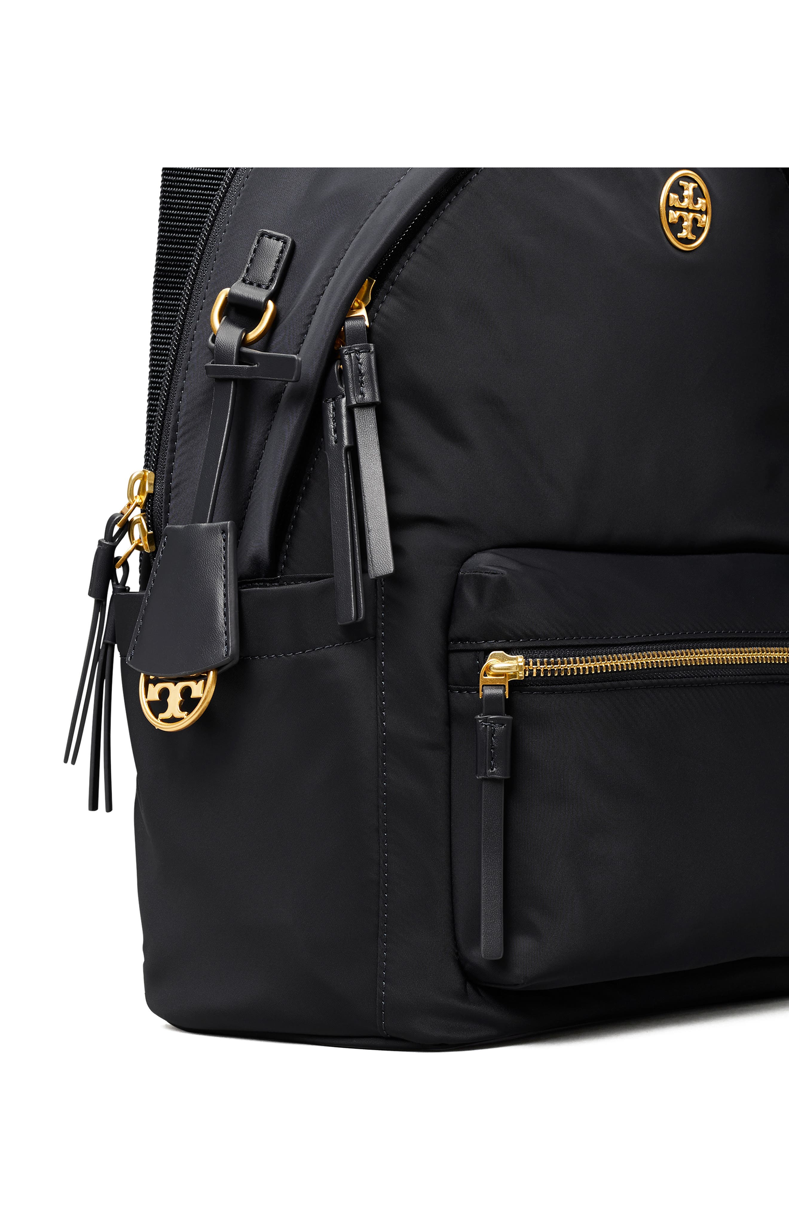Tory Burch Piper Nylon Backpack, Alternate, color, 