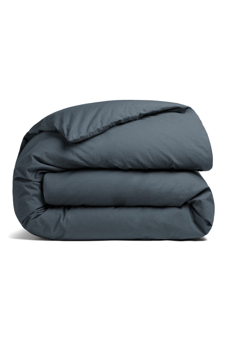 Brushed Cotton Duvet Cover, Main, color, DUSK