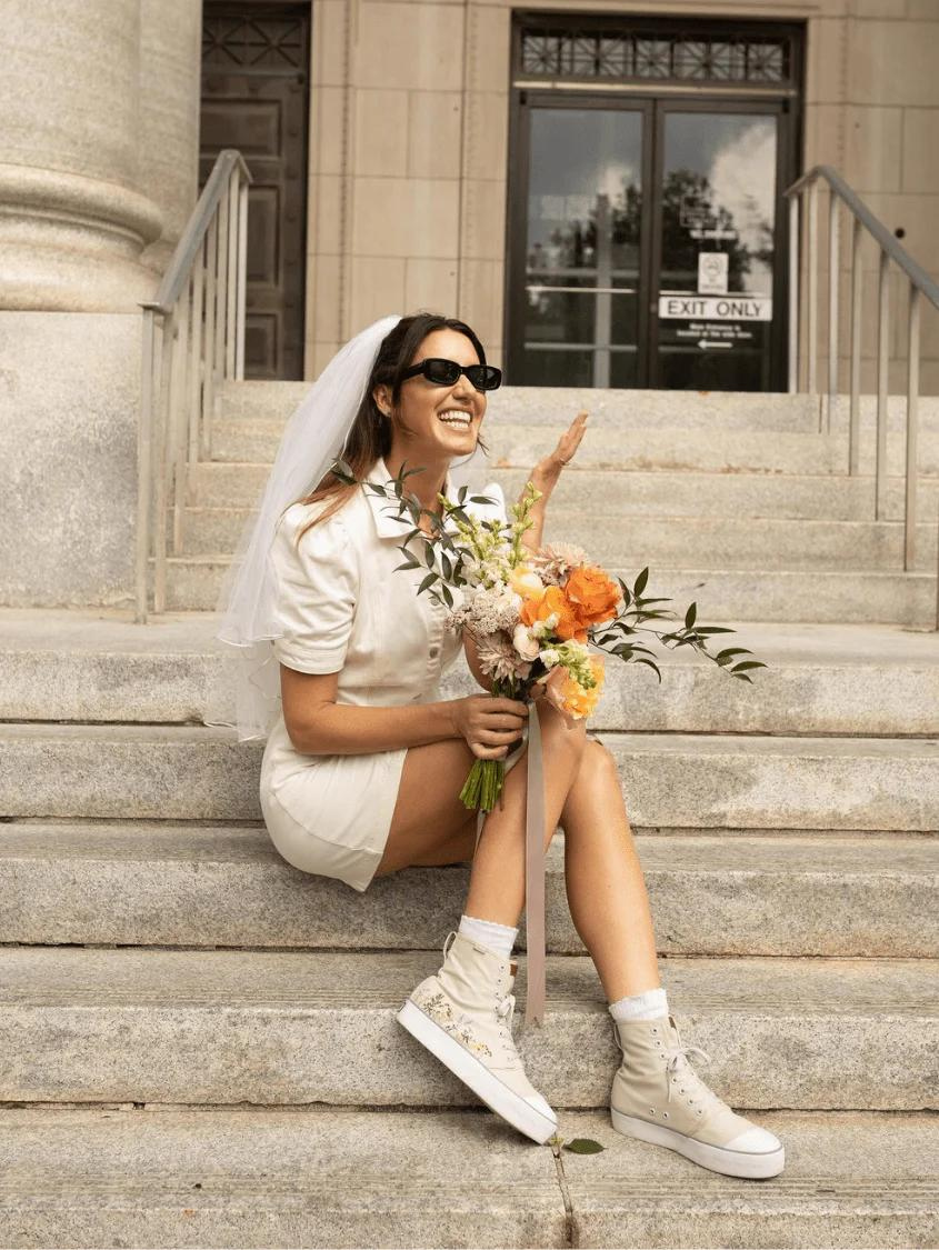 BANGS SHOES Wildflower Wanderer Platform High Tops, Alternate, color, Light Grey