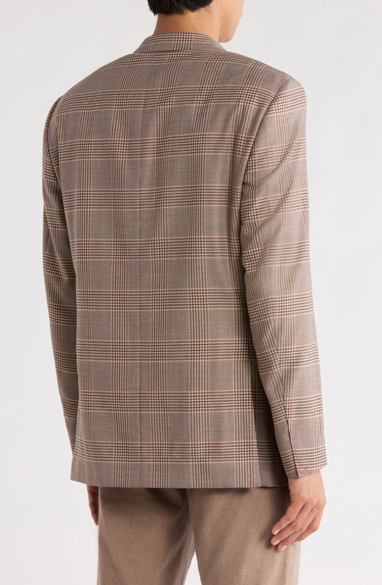 Samuelsohn Brown Plaid Sport Coat, Alternate, color, Brown