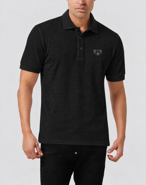 Jacquard Polo T-shirt Monogram Men