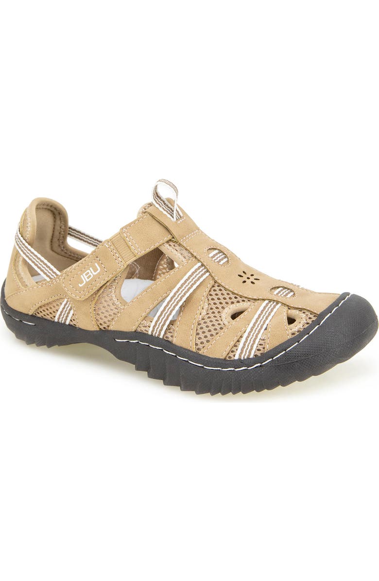 JBU Regional Water Ready Sneaker, Main, color, Tan/ White