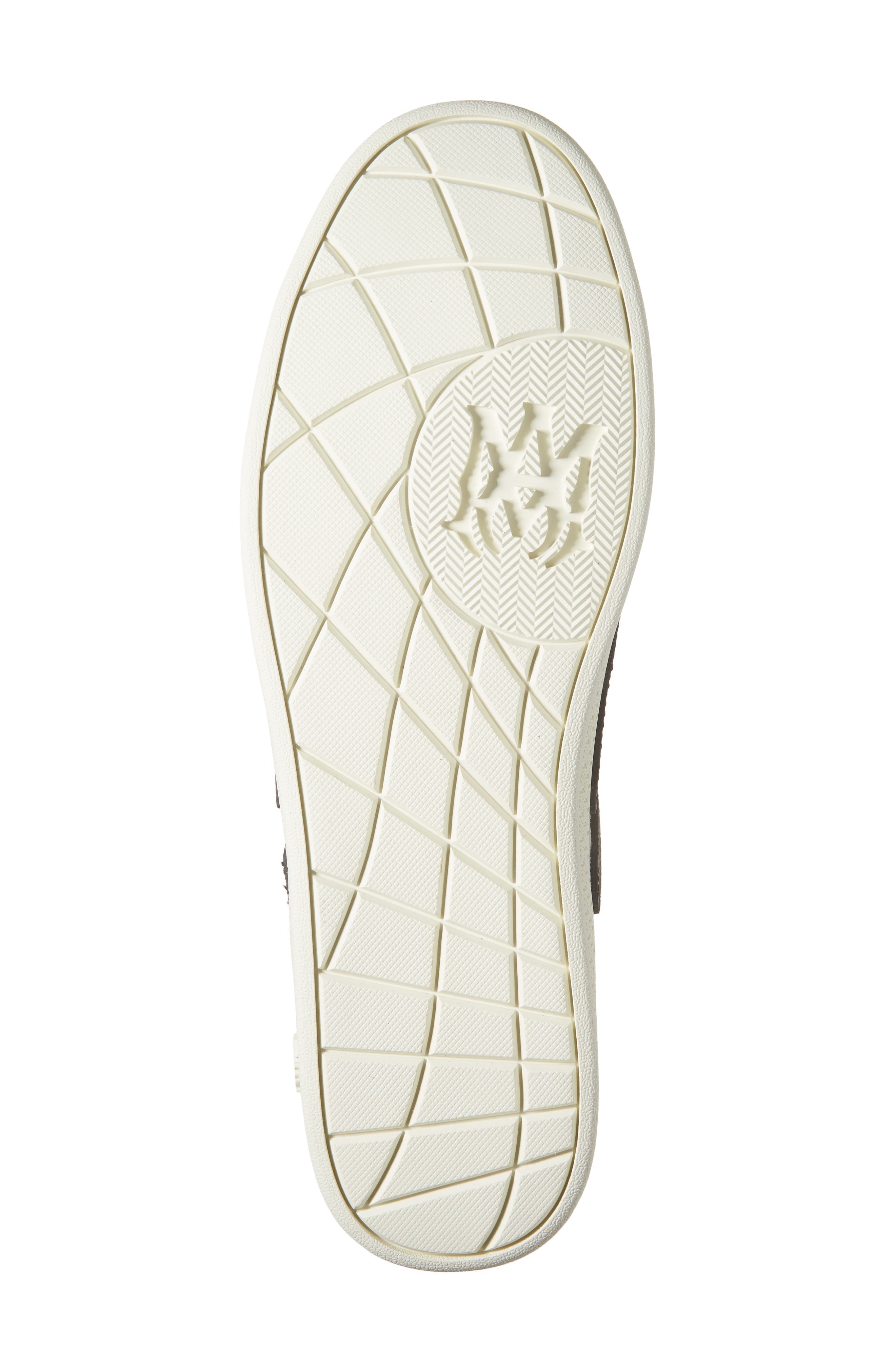 AMIRI Pacific Bones Low Top Sneaker, Alternate, color, Black