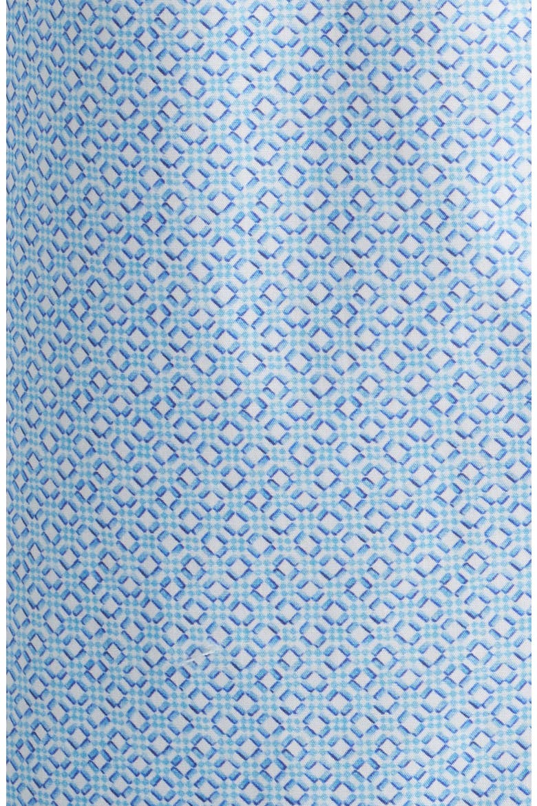 Diamond Print Button-Up Shirt, Alternate, color, BLUE