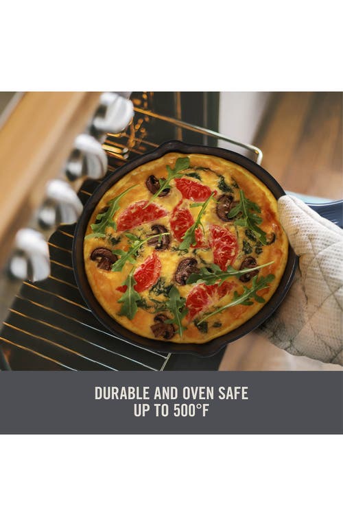 Dash Enamel 8-inch Cast Iron Skillet In Blue