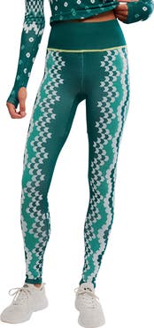 Free People FP Movement Myoko Jacquard Leggings