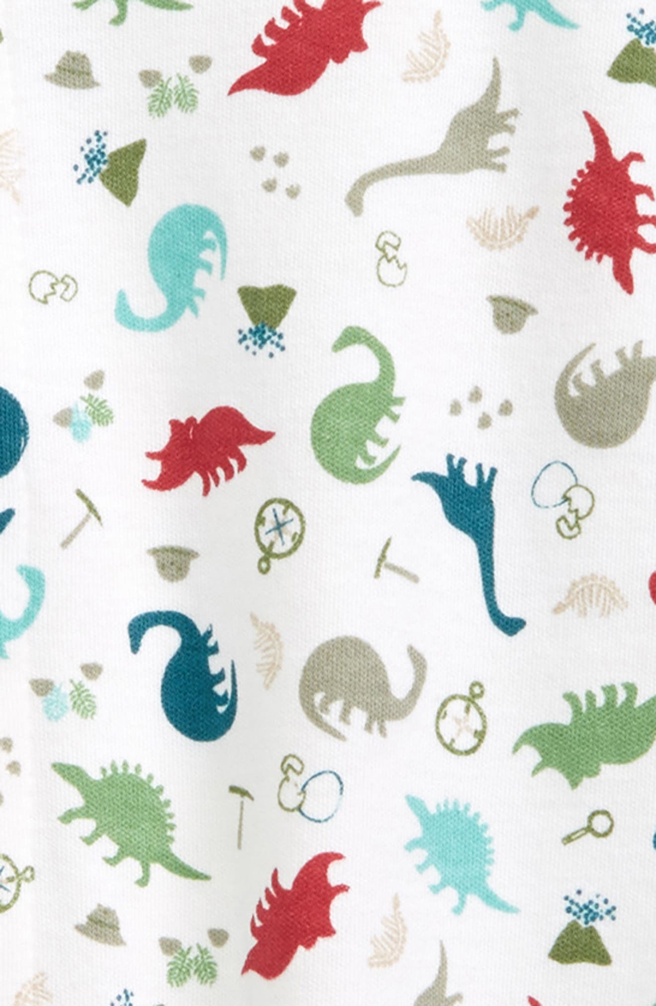 Magnetic Me Dino Expedition Organic Cotton Fitted One-Piece Pajamas ...