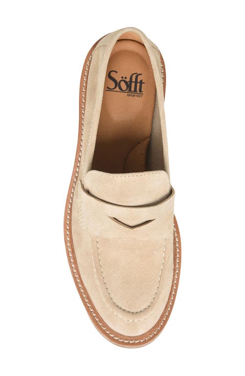 Söfft Mara Penny Loafer In Lenox Tan