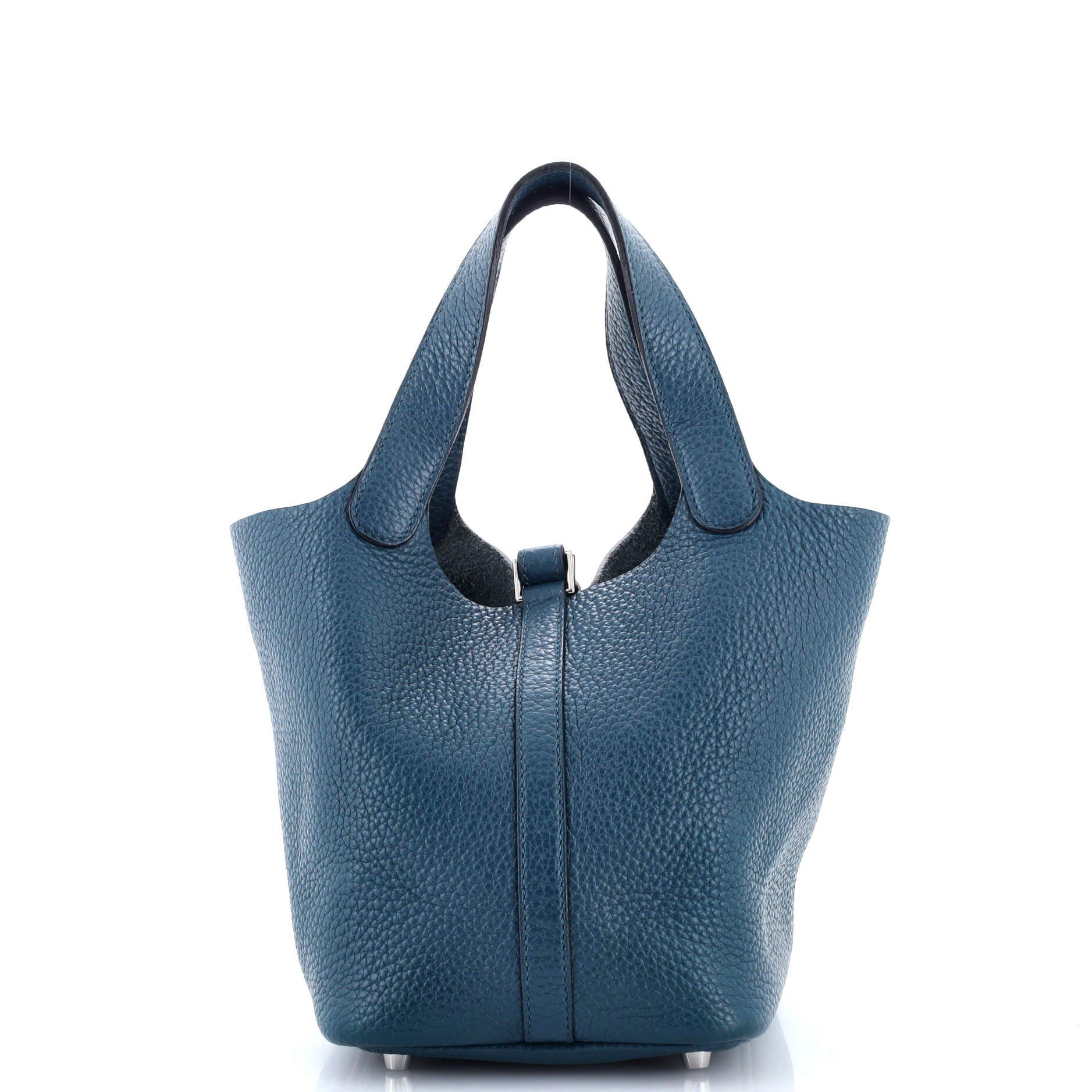 Pre-Owned Hermes Picotin Lock Bag Clemence PM, Alternate, color, Colvert