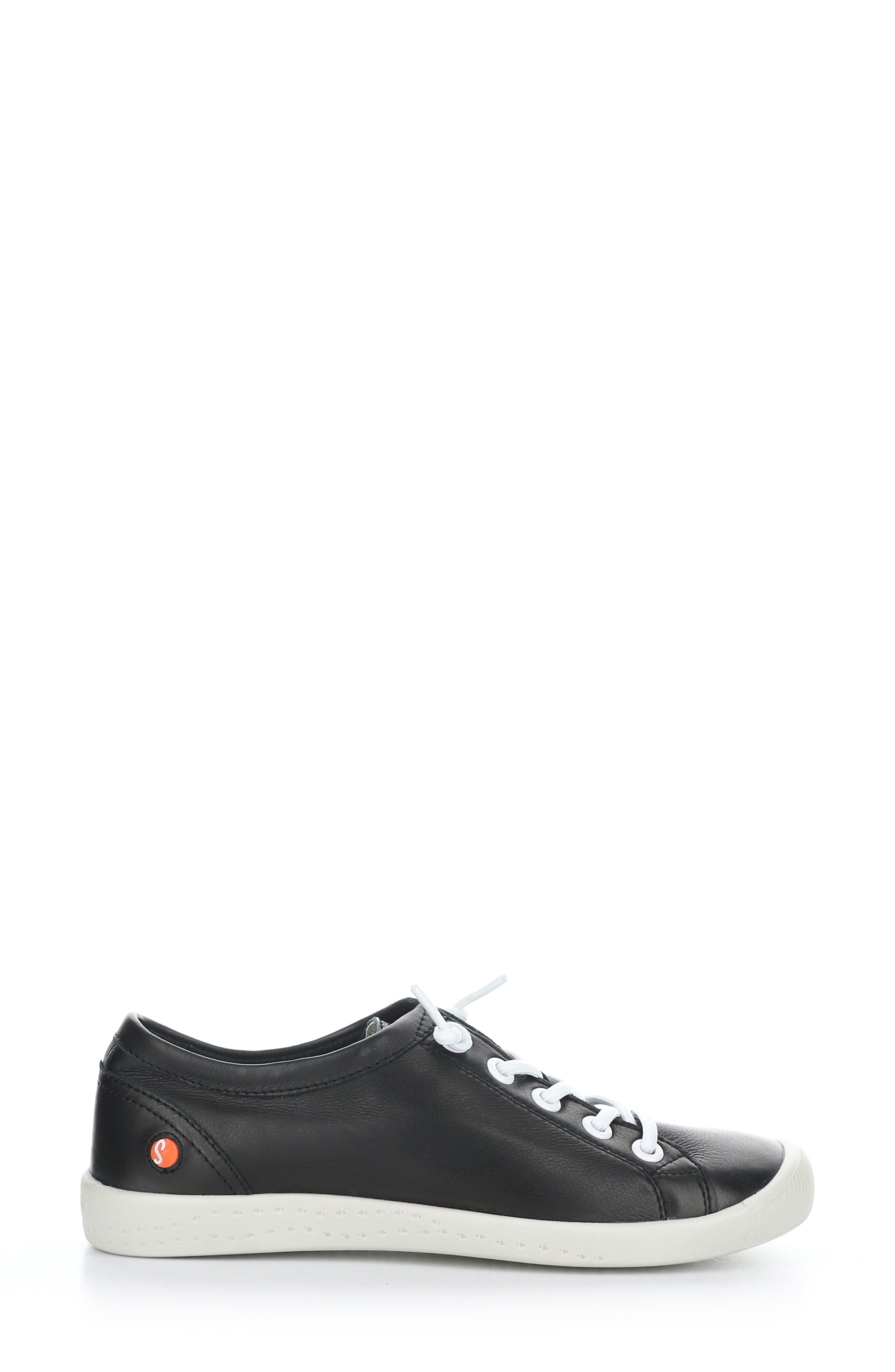 Softinos by Fly London Isla Sneaker, Alternate, color, 029 Black Smooth Lea