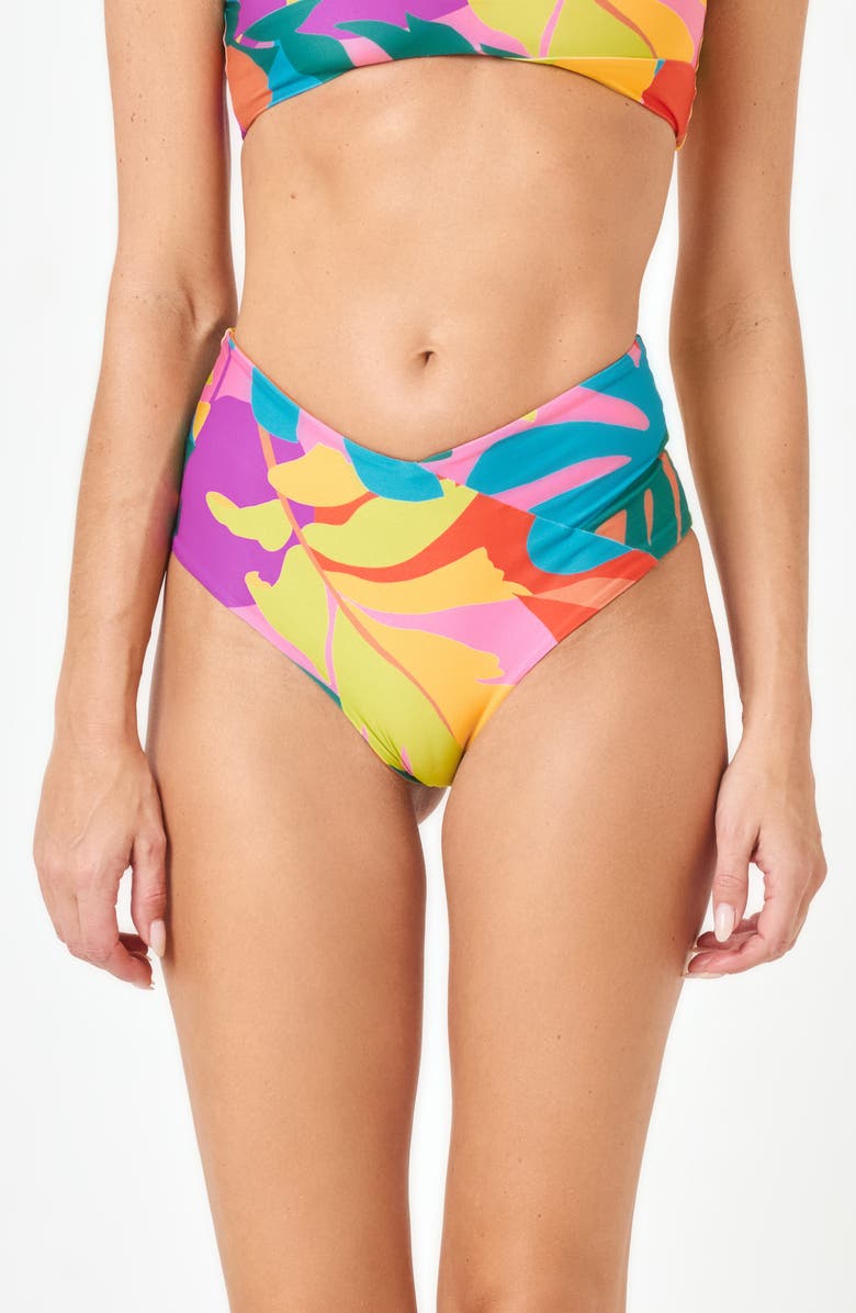 LSPACE Tide Classic High Waist Bikini Bottoms, Main, color,