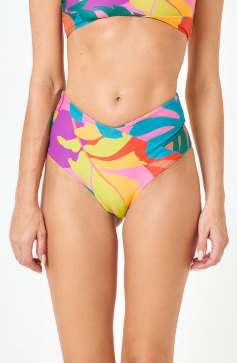 Tide Classic High Waist Bikini Bottoms