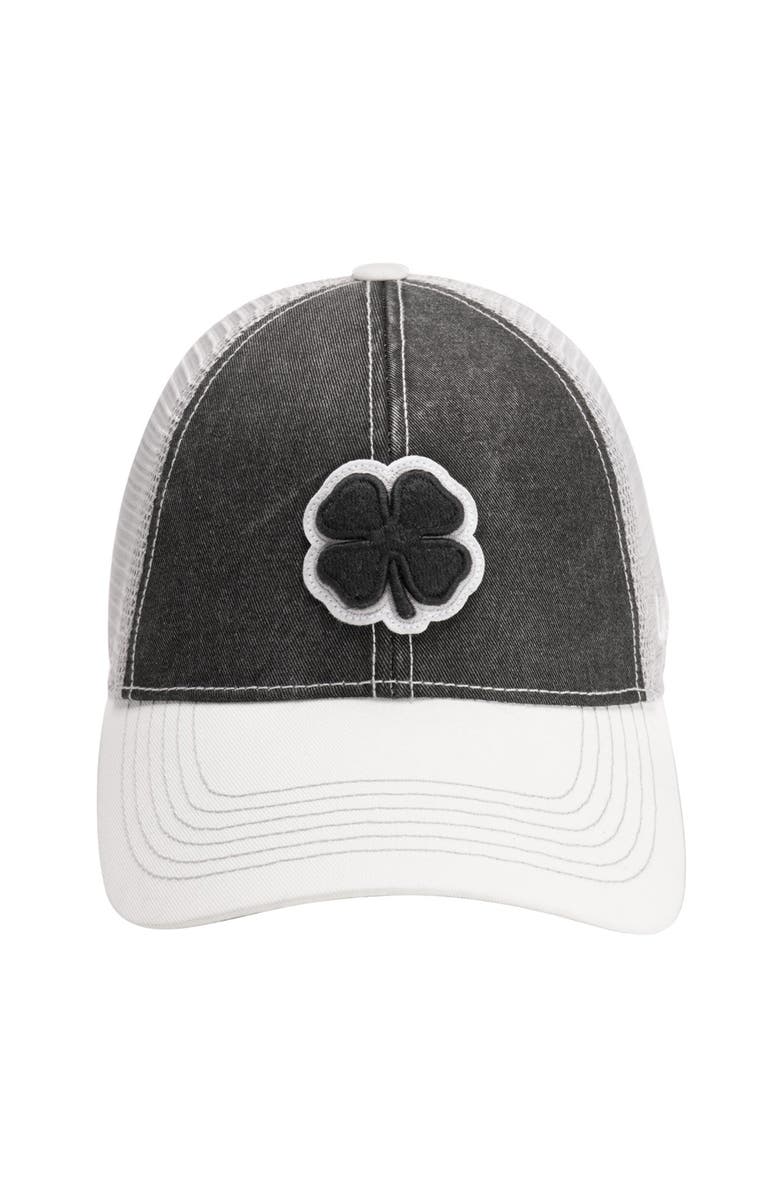 Black Clover Two Tone Vintage 21 Hat, Main, color, Black