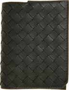 Bottega Veneta Piccolo Intrecciato Leather Bifold Wallet