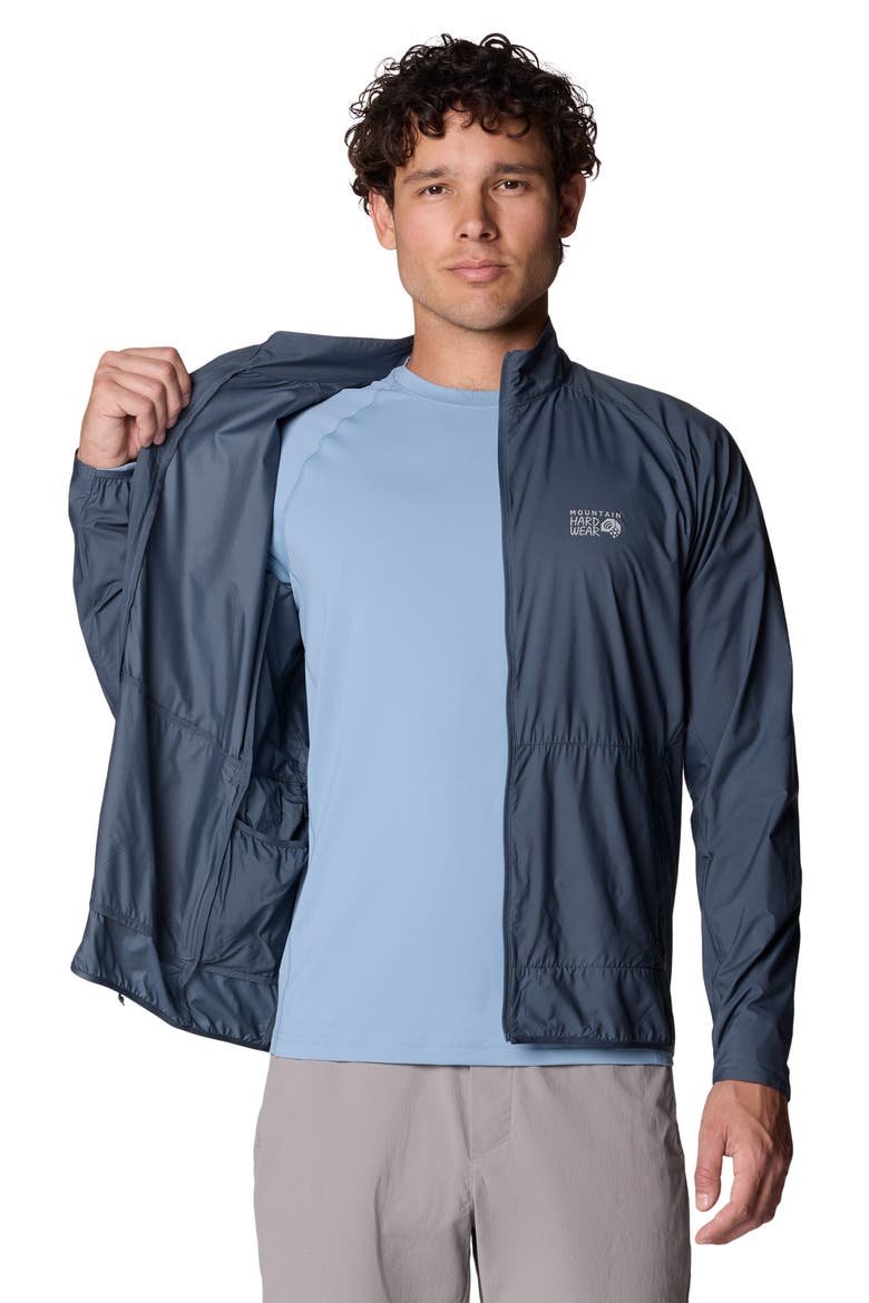 Kor AirShell™ Full Zip Jacket, Alternate, color, MOON BLUE