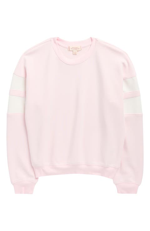 Kids' Athlete Stripe Cloud Sweatshirt (Big Kid)