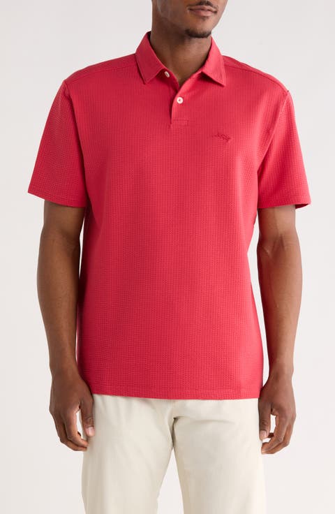 Pucker Waves Knit Polo