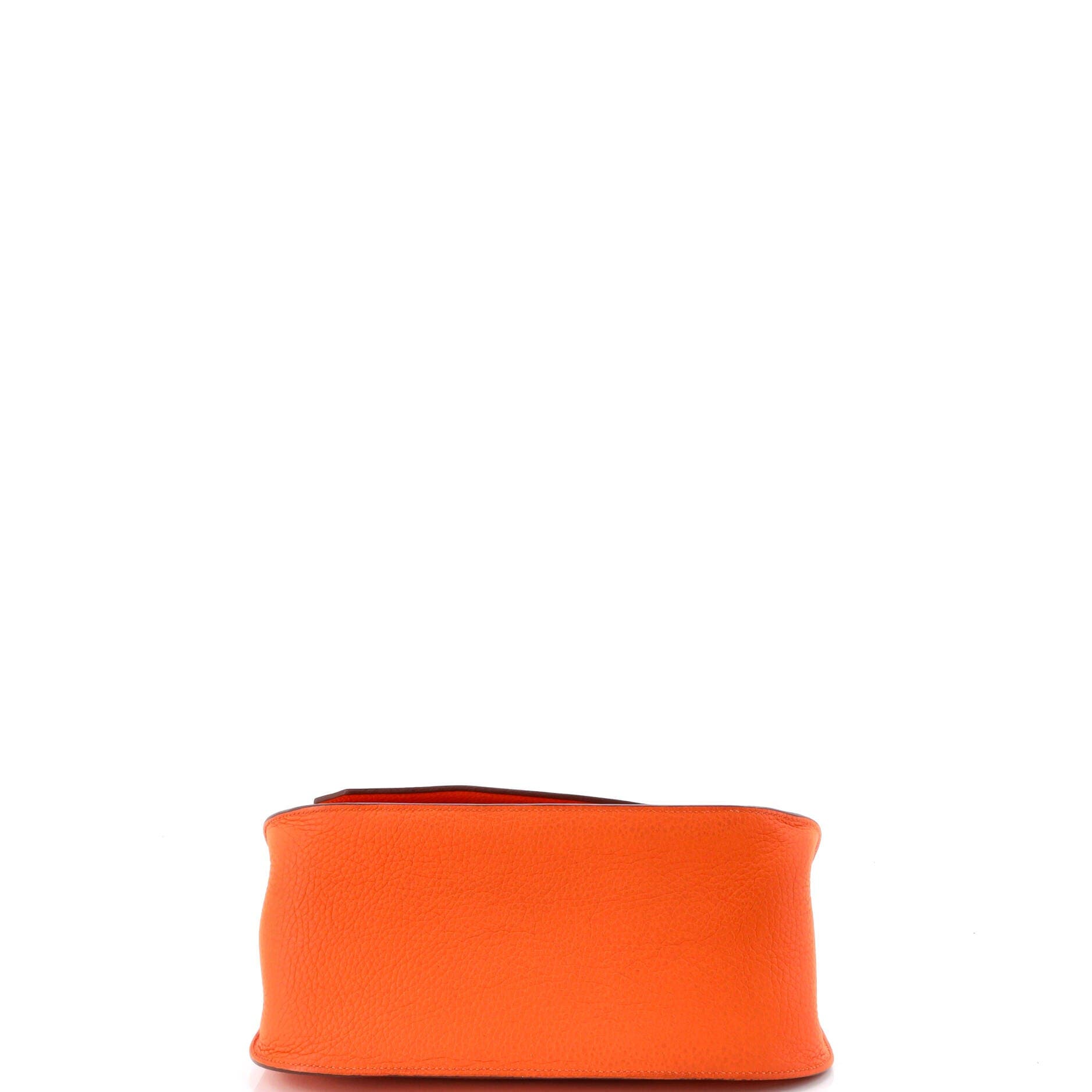 Pre-Owned Hermes Jypsiere Bag Clemence 28, Alternate, color, Orange H