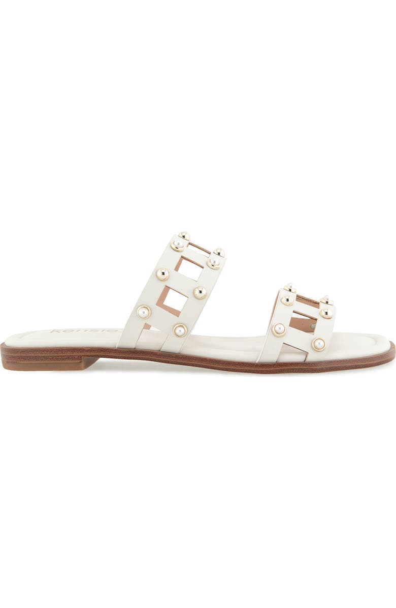 Kensie Rosaly Sandal, Alternate, color, Off White