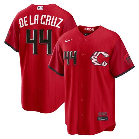 Men's Nike Elly De La Cruz Red Cincinnati Reds 2026 City Connect Stadium Jersey