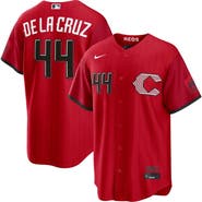 Nike Men's Nike Elly De La Cruz Red Cincinnati Reds 2026 City Connect Stadium Jersey