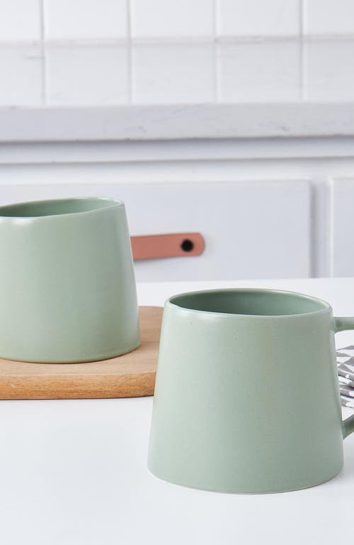 Stone Lain Delilah Porcelain 6-piece Mug Set In Pink