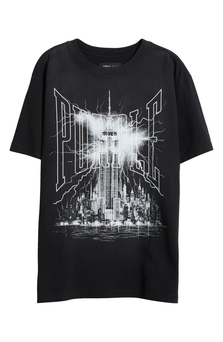 PURPLE BRAND Oversize Heavyweight Graphic T-Shirt, Alternate, color, 