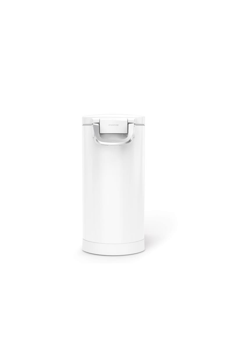 large pet food can, Alternate, color, White