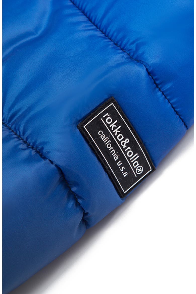 Kids' Heavyweight Fleece Lined Puffer Jacket, Alternate, color, Blue gradient