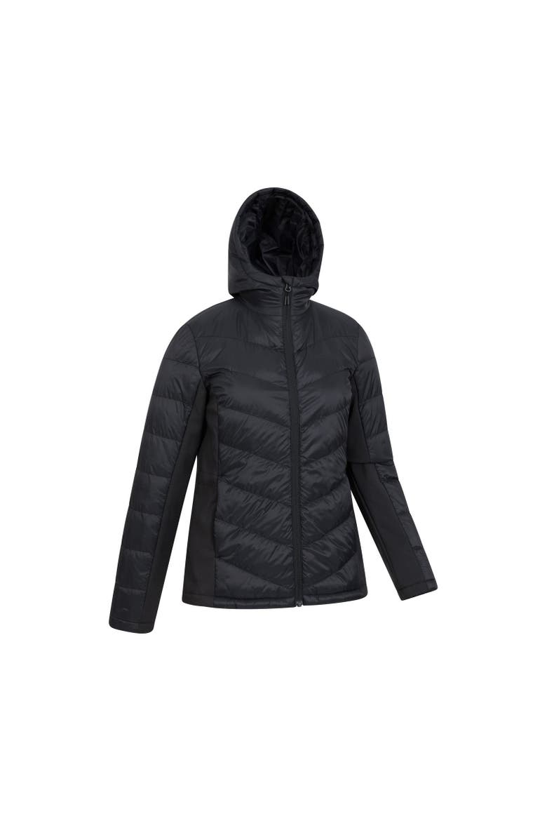 Turbine Padded Soft Shell Jacket, Alternate, color, Jet Black