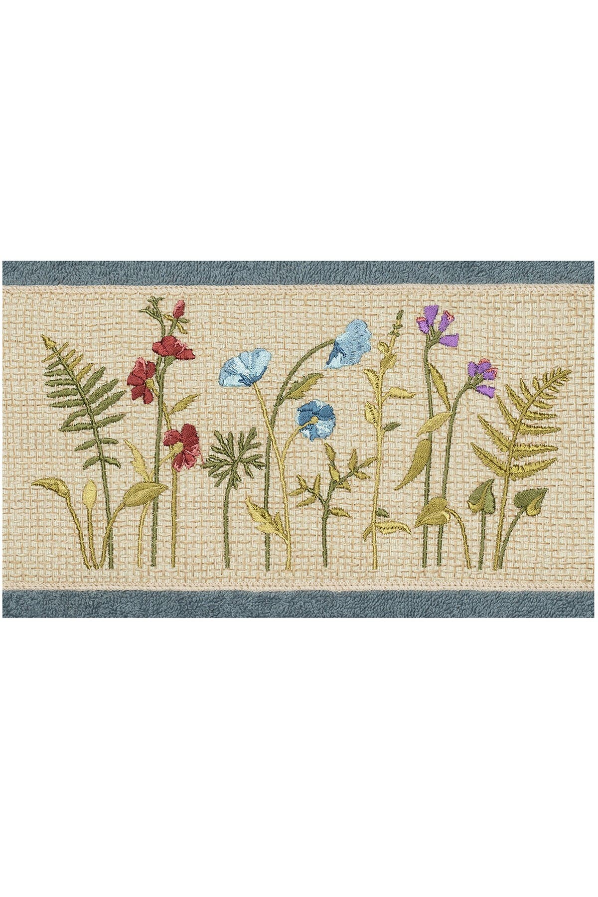 Linum Home Textiles Serenity Embellished Bath Towel - Set of 2 - Teal