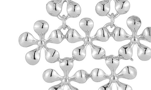 Sphera Milano Flower Chandelier Earrings
