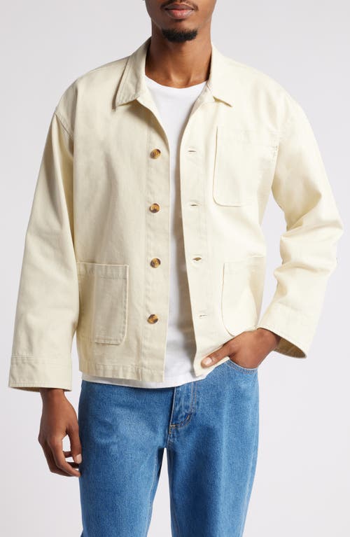 Museum of Peace & Quiet Cotton Chore Jacket in Bone 