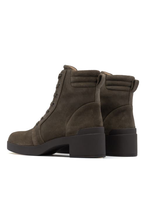 Abeo Capital Lace Boot In Olive - Metatarsal
