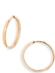 Anzie Classique Large Hoop Earrings