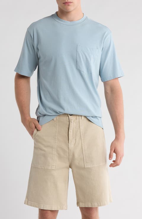 Acid Wash Pocket T-Shirt