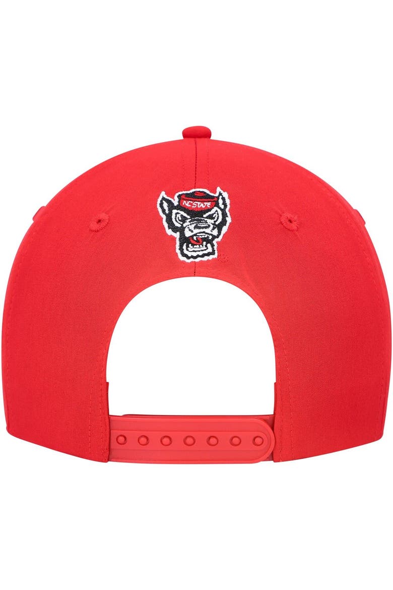 Men's Colosseum  Red NC State Wolfpack Positraction Snapback Hat, Alternate, color, Red