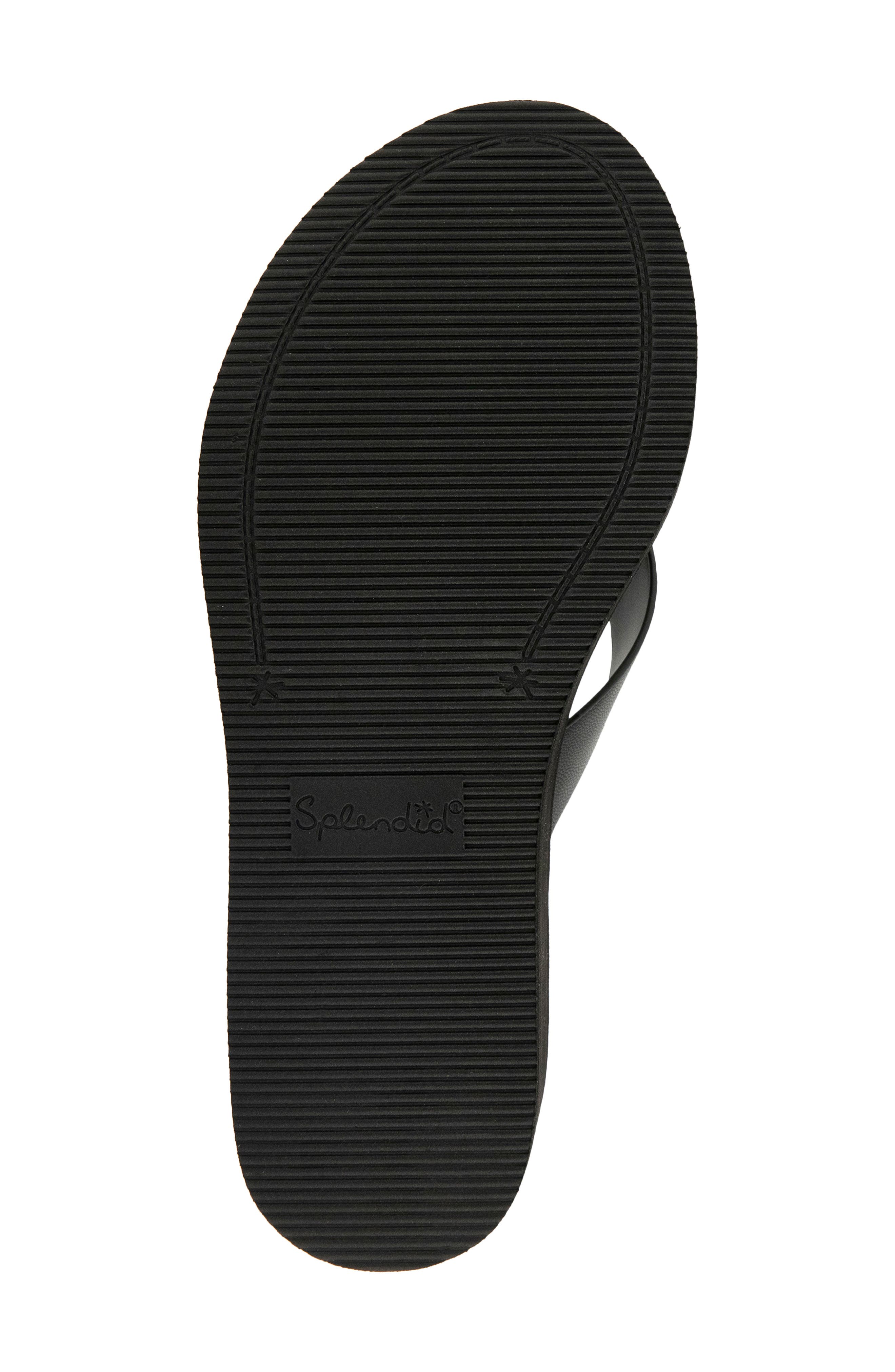 Splendid Quintana Eva Platform Flip Flop, Alternate, color, Black
