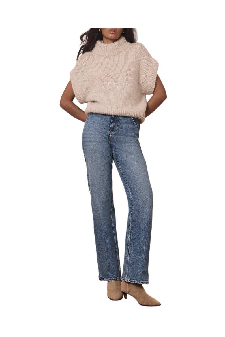 Wool Blend Knit Top, Alternate, color, Neutral