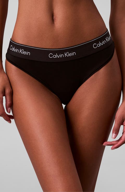 Icon Cotton Blend Thong