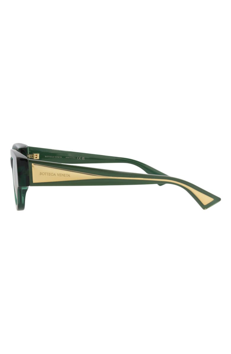 Bottega Veneta Sunglasses, Alternate, color, Green Crystal Green