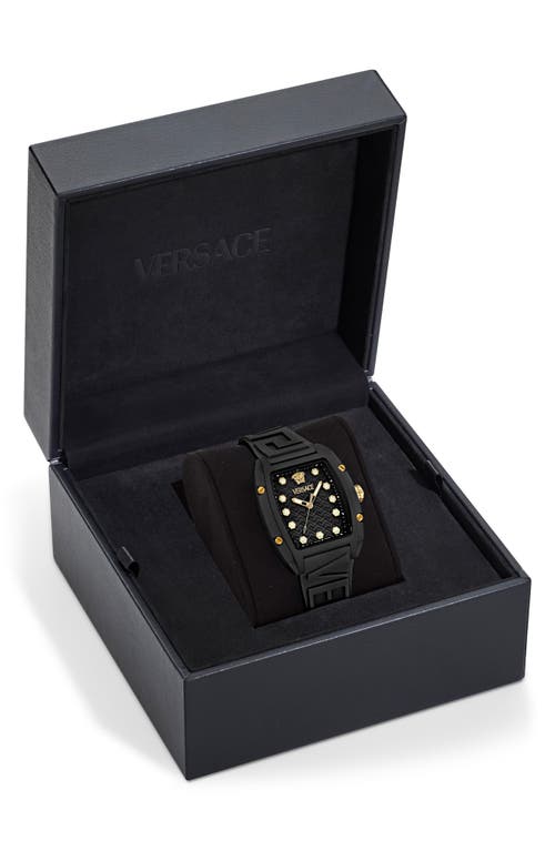 Versace Dominus Lady 44mm In Black