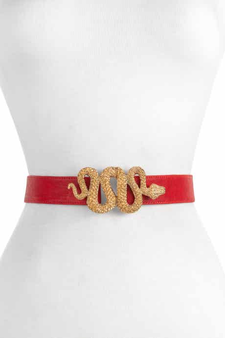Raina Venom Snake Buckle Belt