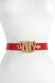 Raina Venom Snake Buckle Belt