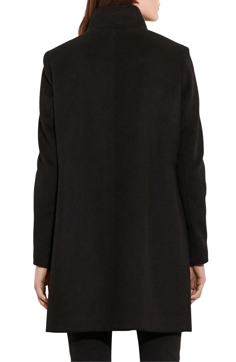 Lauren Ralph Lauren Balmacaan Wool Blend Coat, Alternate, color, 