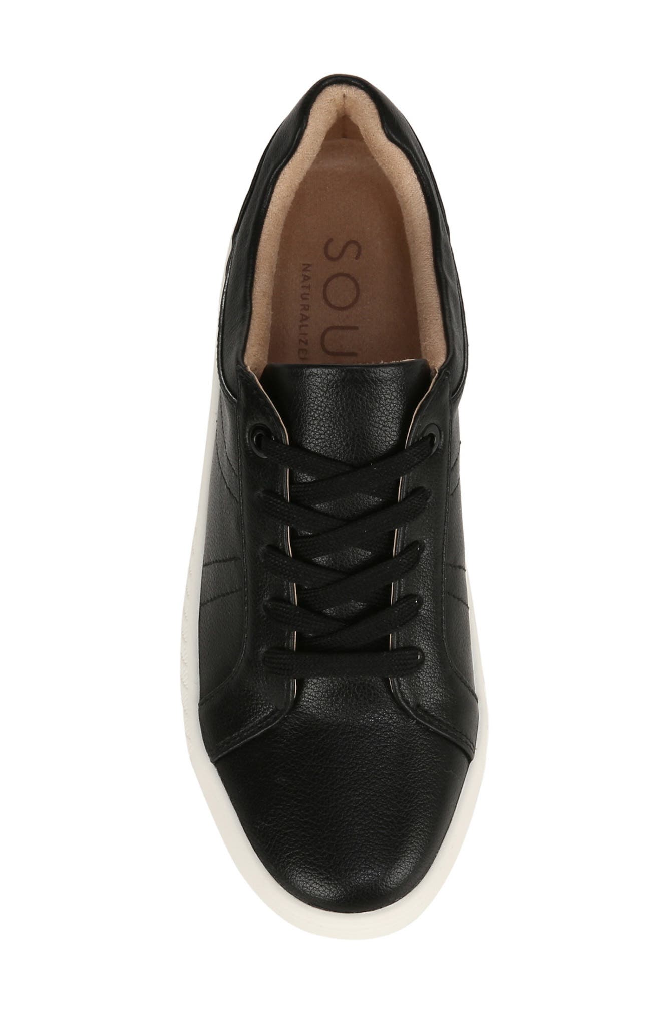 SOUL NATURALIZER Neela Oxford Sneaker - Wide Width Available, Alternate, color, Black Synthetic