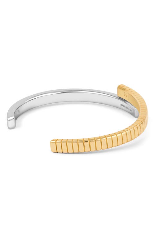 Ivi Los Angeles Joia Twist Cuff Bracelet In Yellow Gold